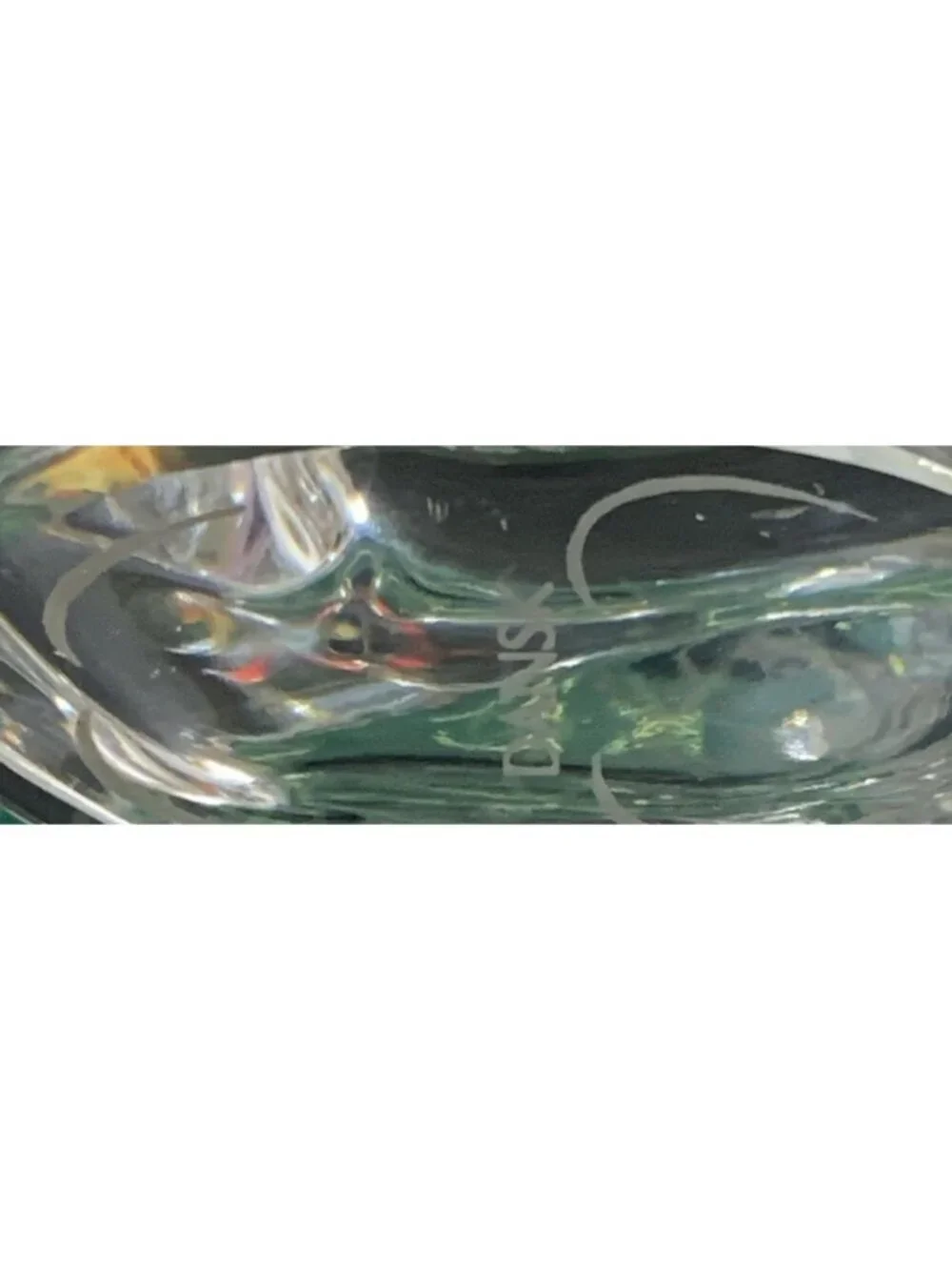 Dansk Ram Figurine Lead Crystal Austria Clear 3.75